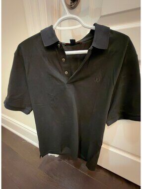 Louis Vuitton Black Polo Shirt Size M